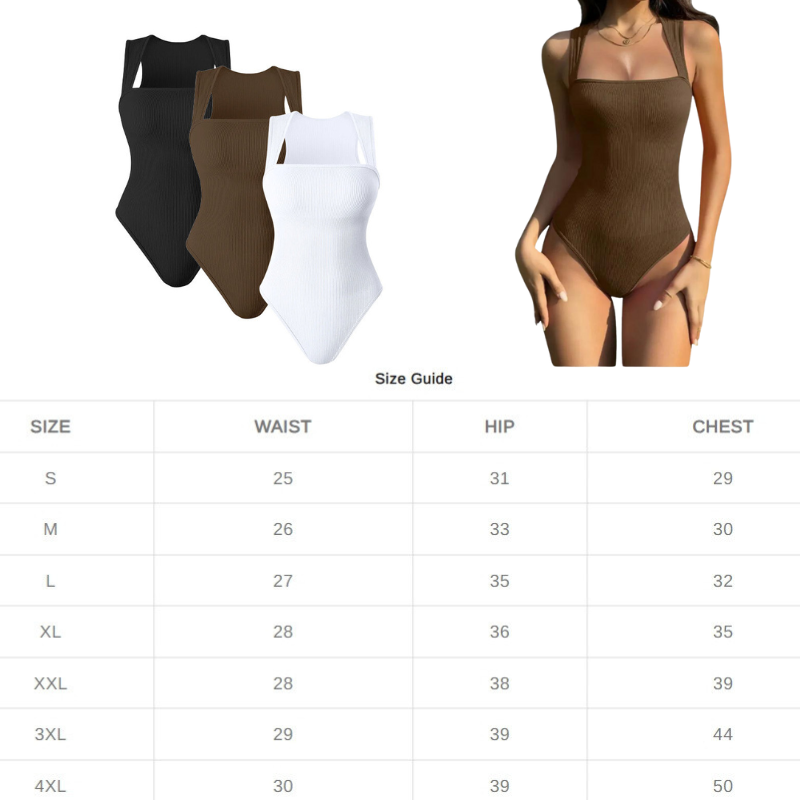 SheCurve® Ärmellose Tanktops und Bodys zur Bauchkontrolle