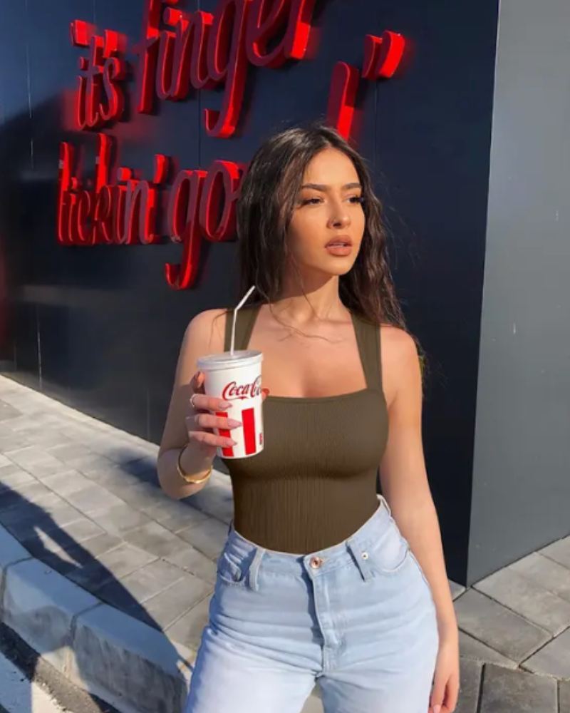 SheCurve® Ärmellose Tanktops und Bodys zur Bauchkontrolle