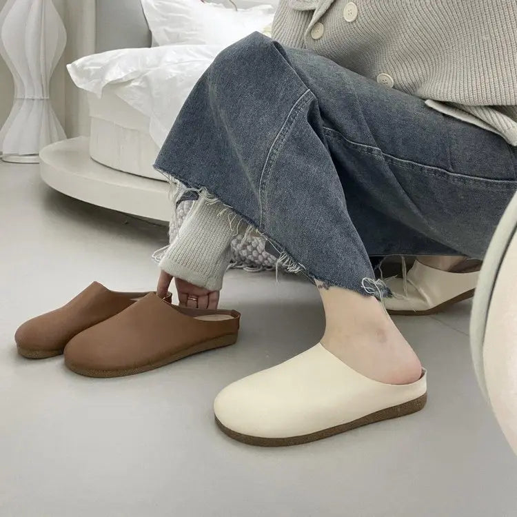 Chaussons / Chaussures orthopédiques en cuir italien LetcloTM pour femmes