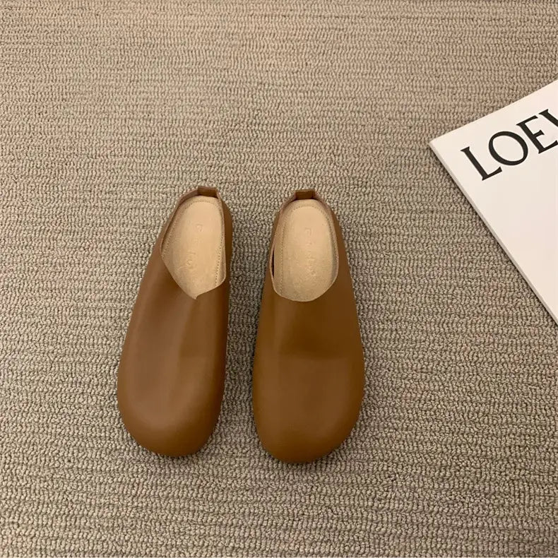Chaussons / Chaussures orthopédiques en cuir italien LetcloTM pour femmes