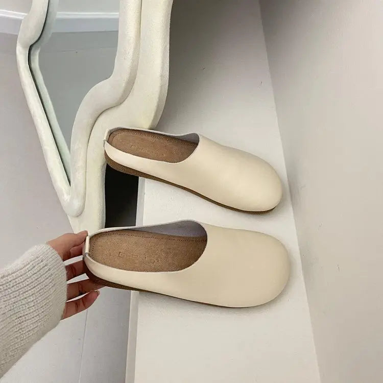 Chaussons / Chaussures orthopédiques en cuir italien LetcloTM pour femmes