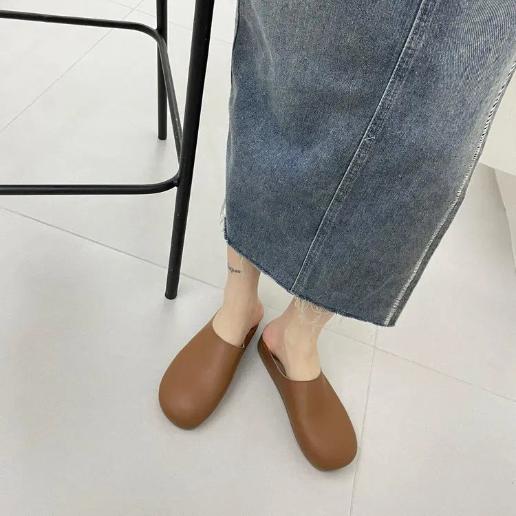 Chaussons / Chaussures orthopédiques en cuir italien LetcloTM pour femmes