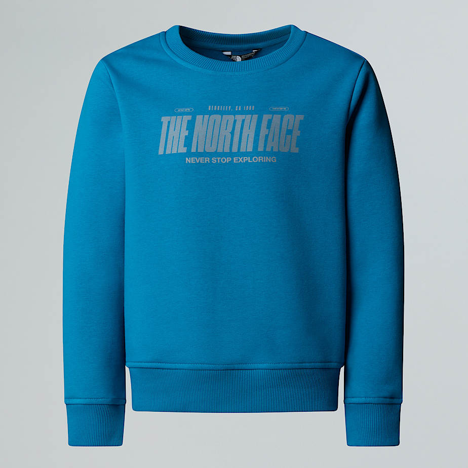 Boys' Reflective Logo Relaxed Sweatshirt