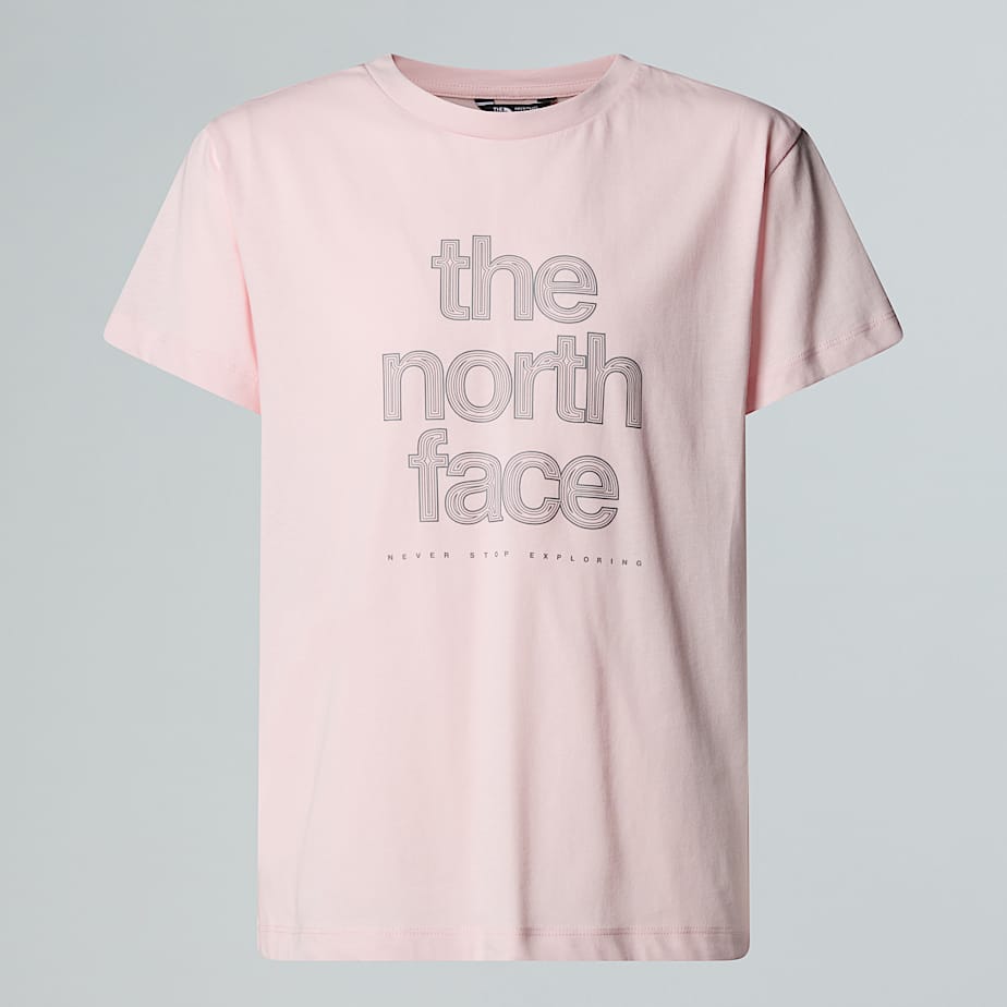 Girls' Reflective Logo Relaxed T-Shirt