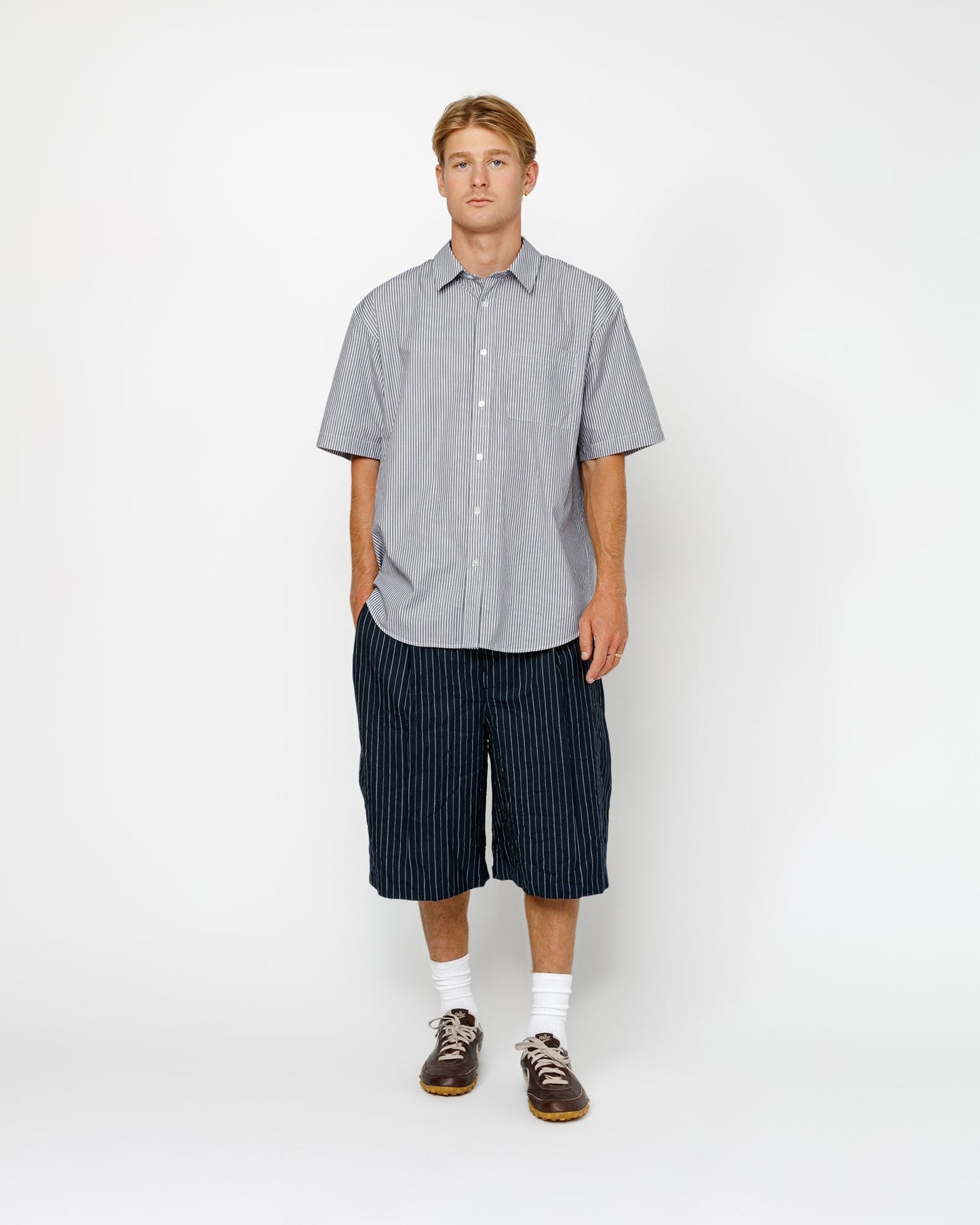 CHEMISE À MANCHES COURTES À RAYURES 8 BALL 