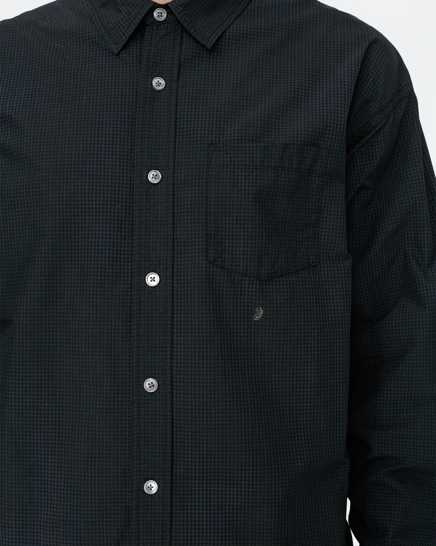 CHEMISE À MANCHES LONGUES CLASSIQUE PULVÉRISÉE 