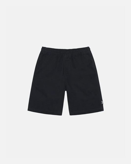 Short de plage en coton brossé 