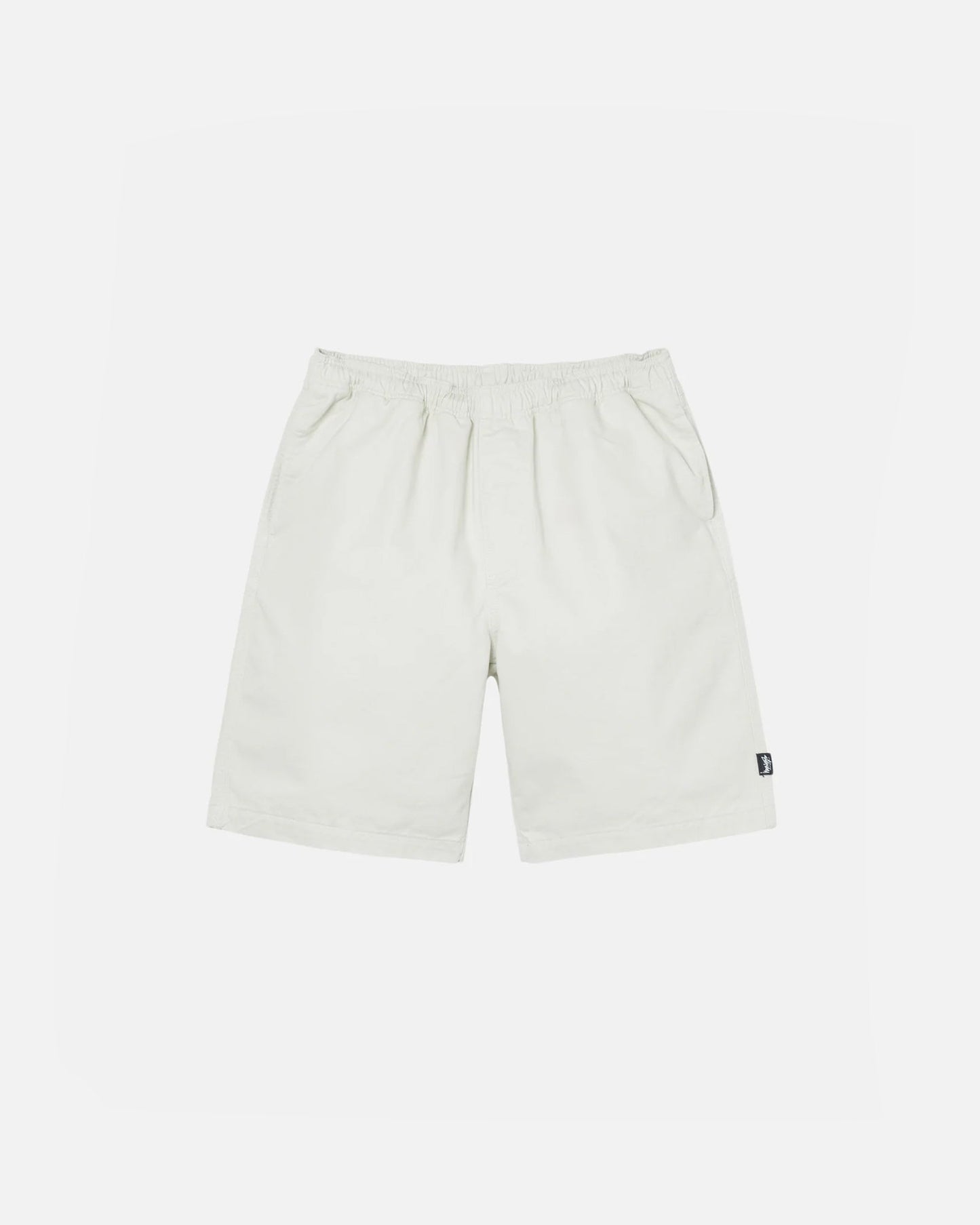 Short de plage en coton brossé 