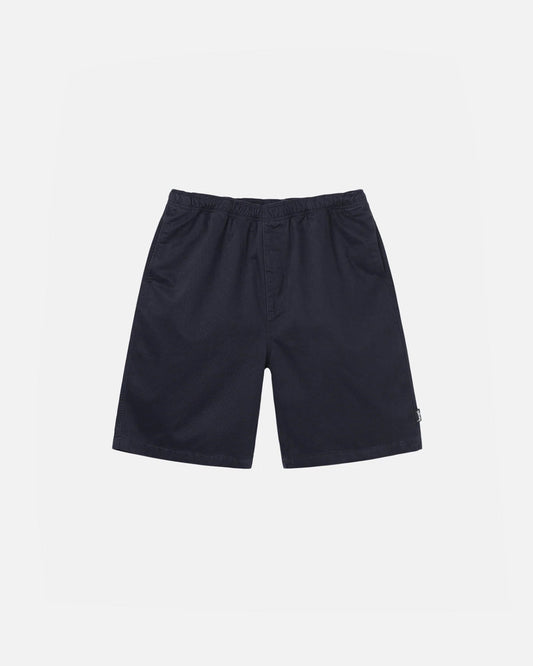 Short de plage en coton brossé 