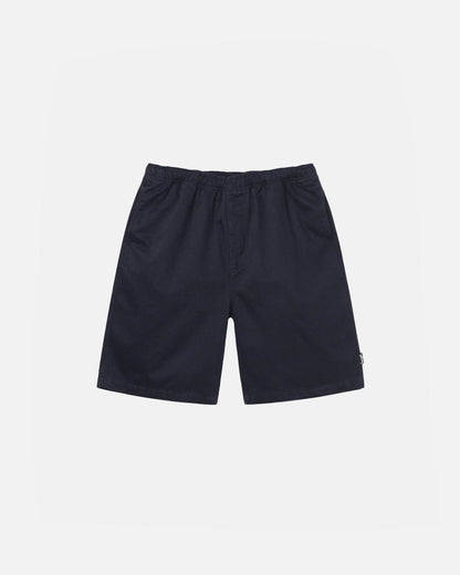 Short de plage en coton brossé 