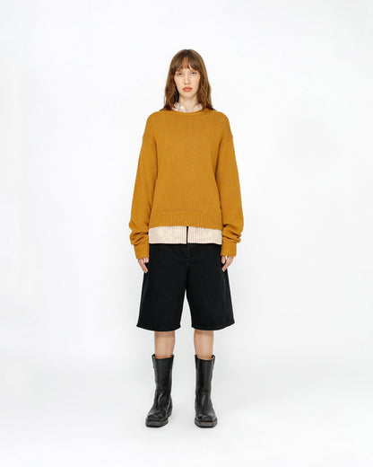 GROSSE, ALTE, KURZE DENIM-HOSE 