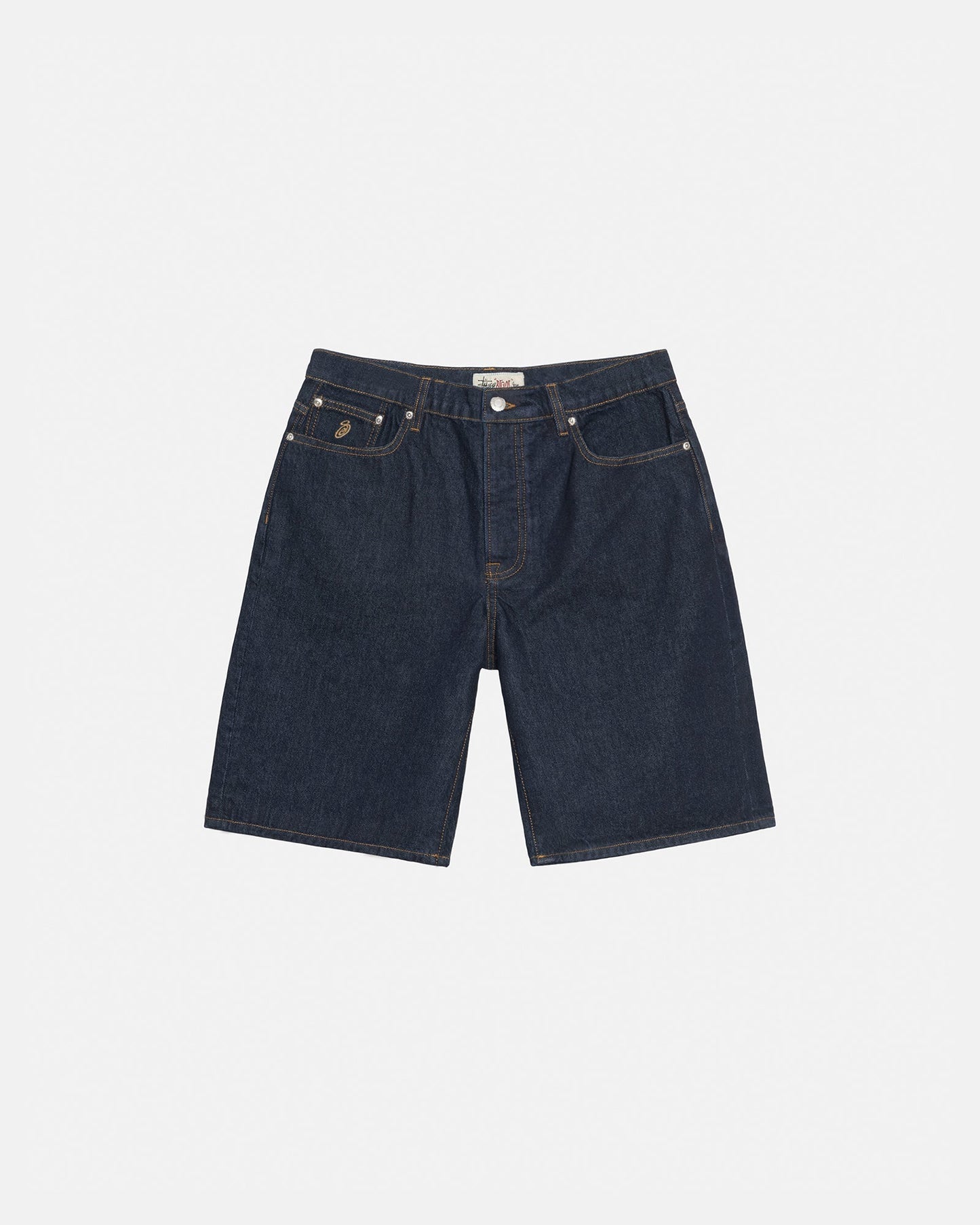 GROSSE, ALTE, KURZE DENIM-HOSE 
