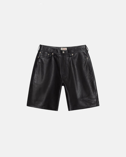 GRAND SHORT EN CUIR 