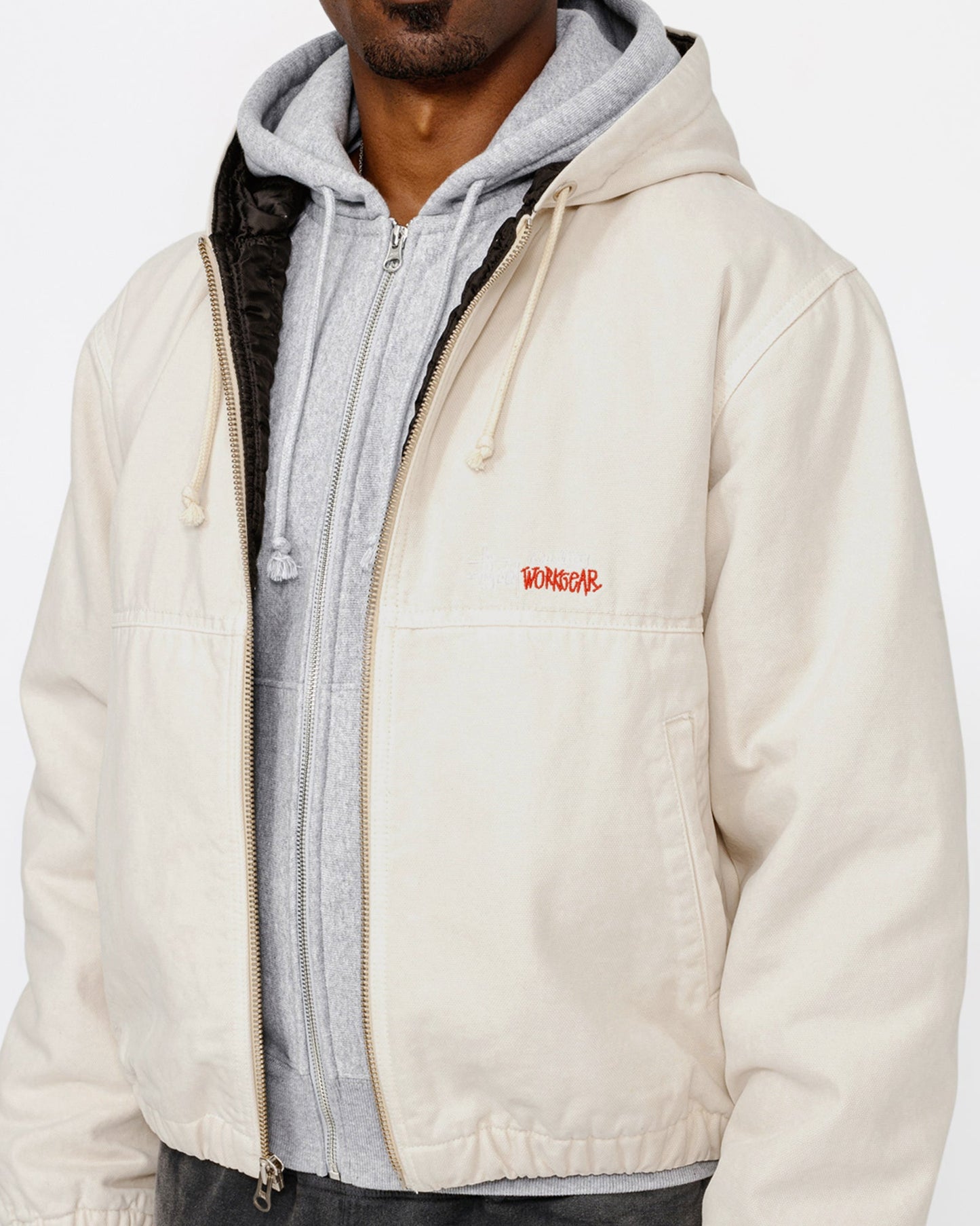 VESTE DE TRAVAIL EN TOILE ISOLANTE 