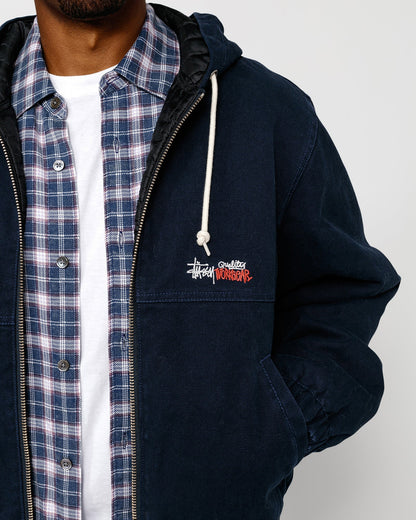 VESTE DE TRAVAIL EN TOILE ISOLANTE 