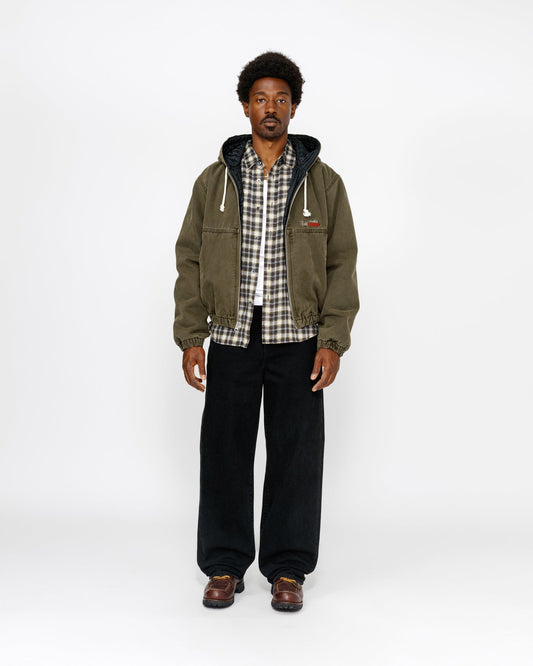 VESTE DE TRAVAIL EN TOILE ISOLANTE 