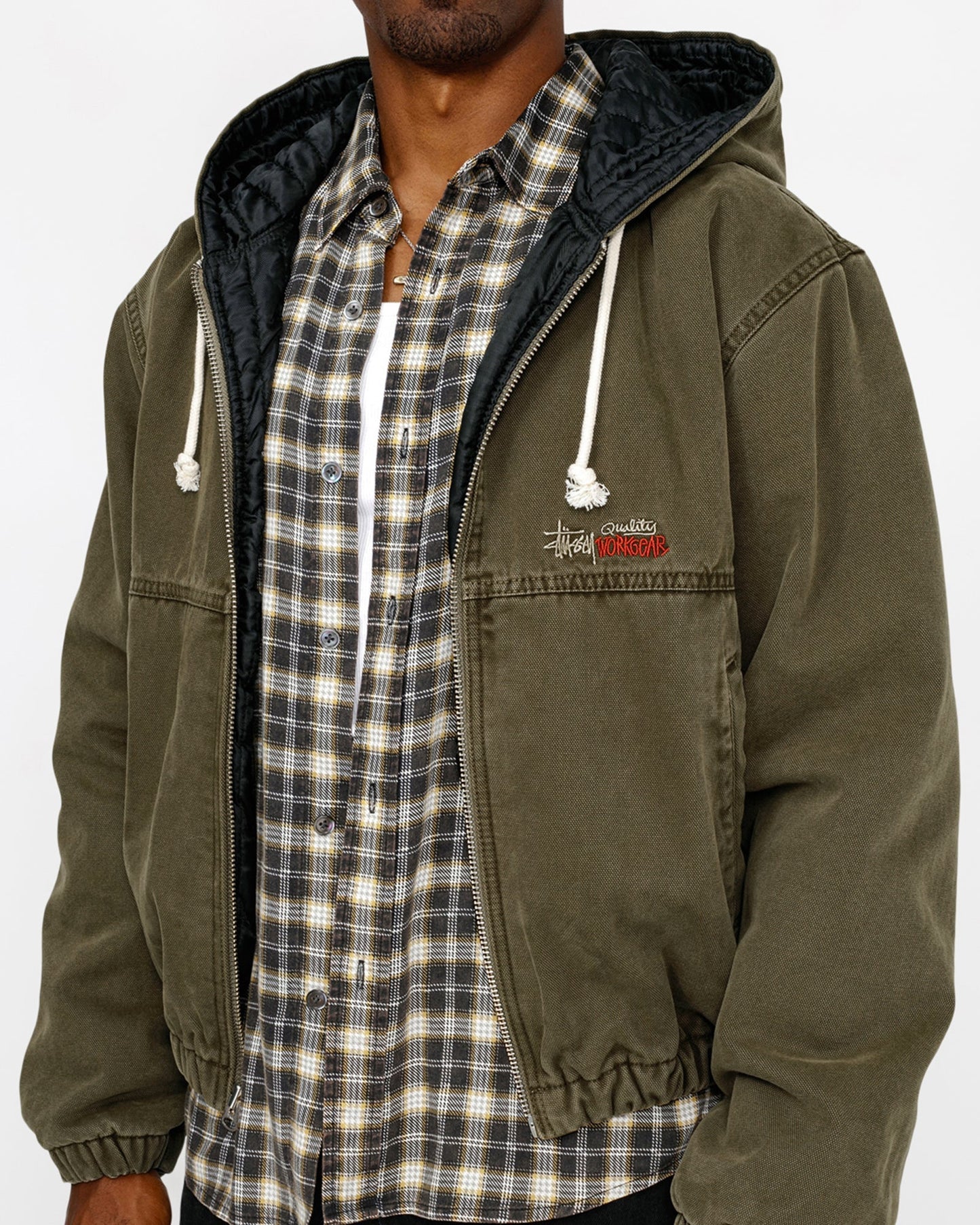 VESTE DE TRAVAIL EN TOILE ISOLANTE 