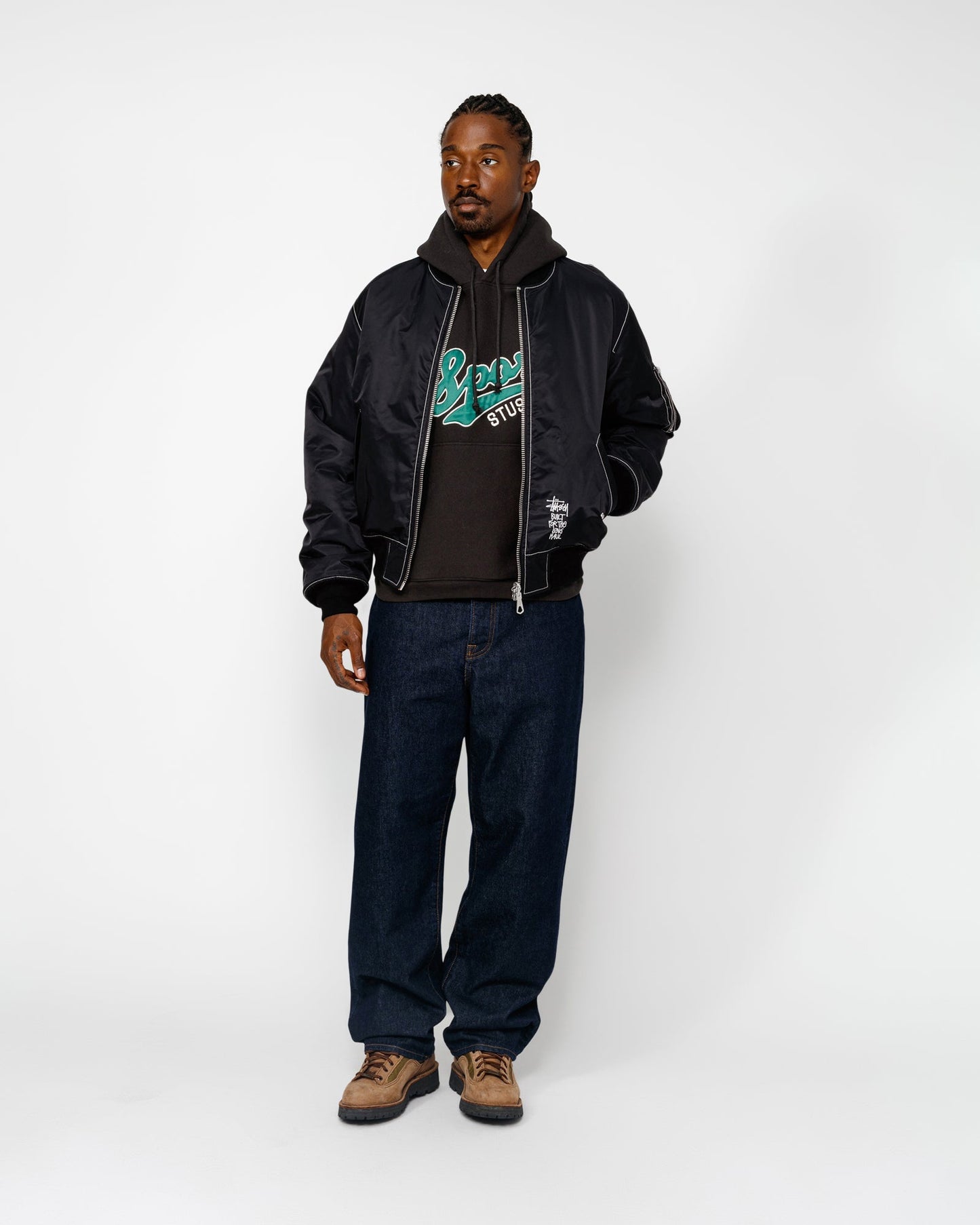 BLOUSON BOMBER RÉVERSIBLE BUILT 