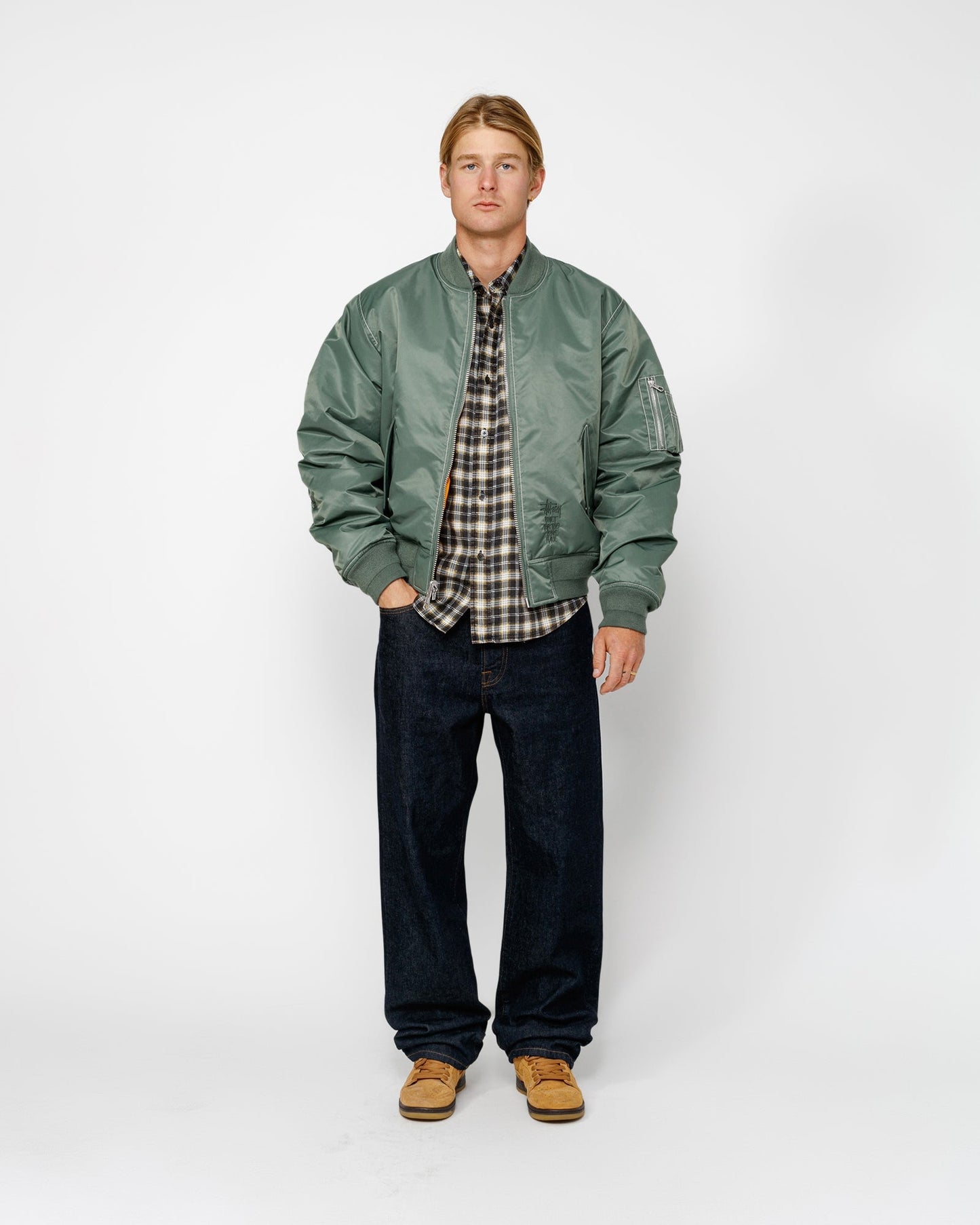 BLOUSON BOMBER RÉVERSIBLE BUILT 
