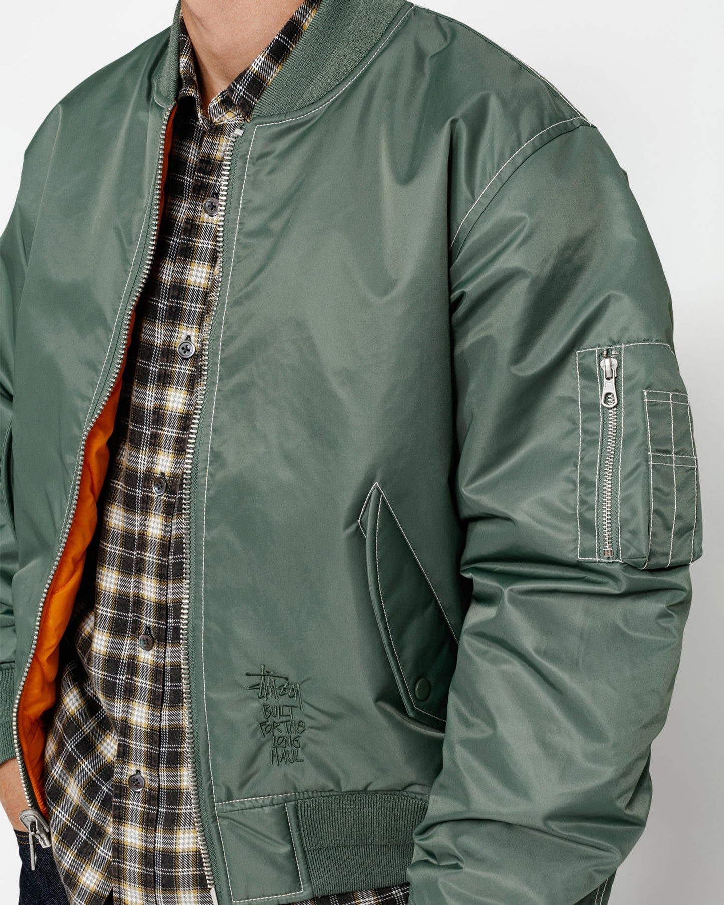 BLOUSON BOMBER RÉVERSIBLE BUILT 