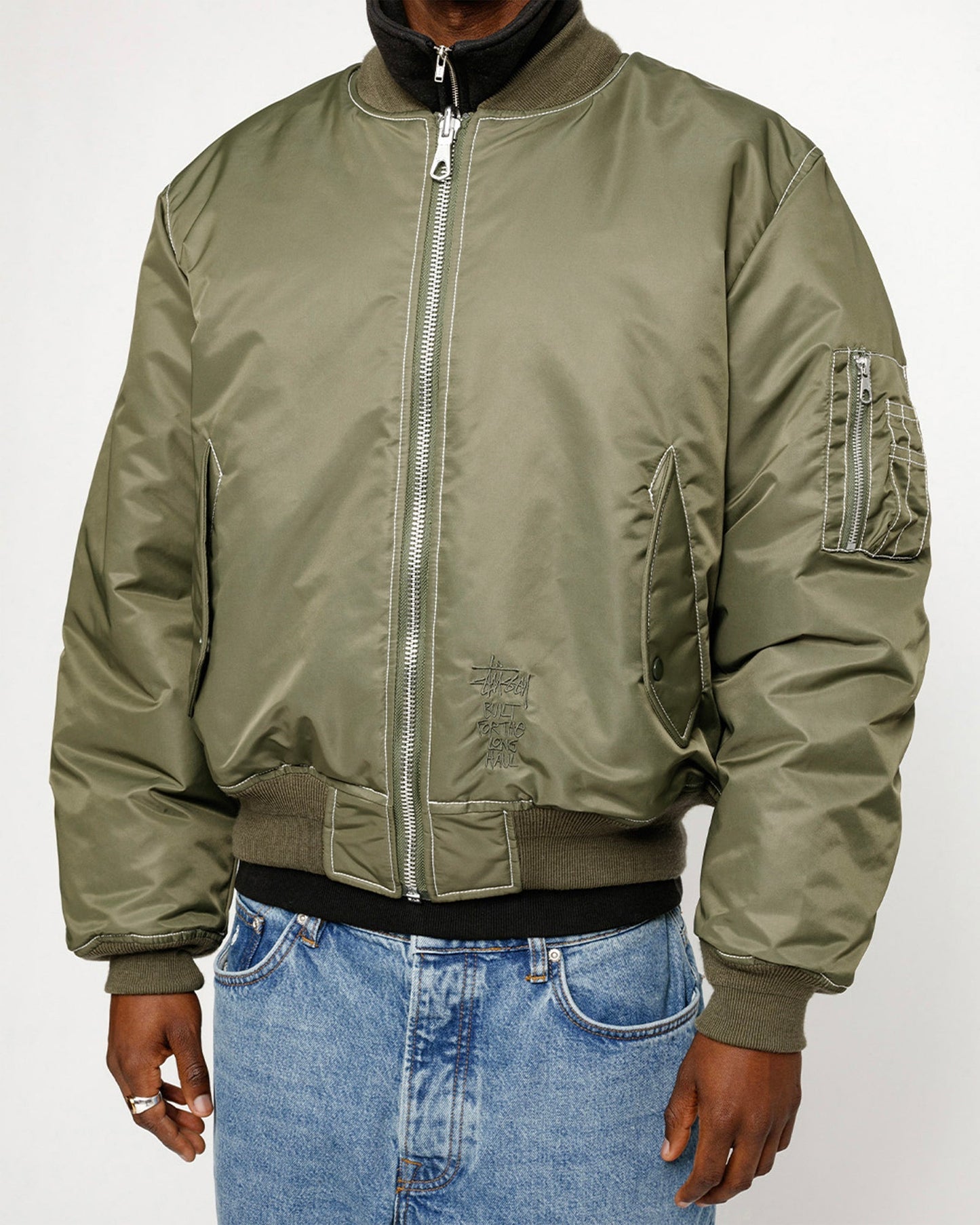 BLOUSON BOMBER RÉVERSIBLE BUILT 