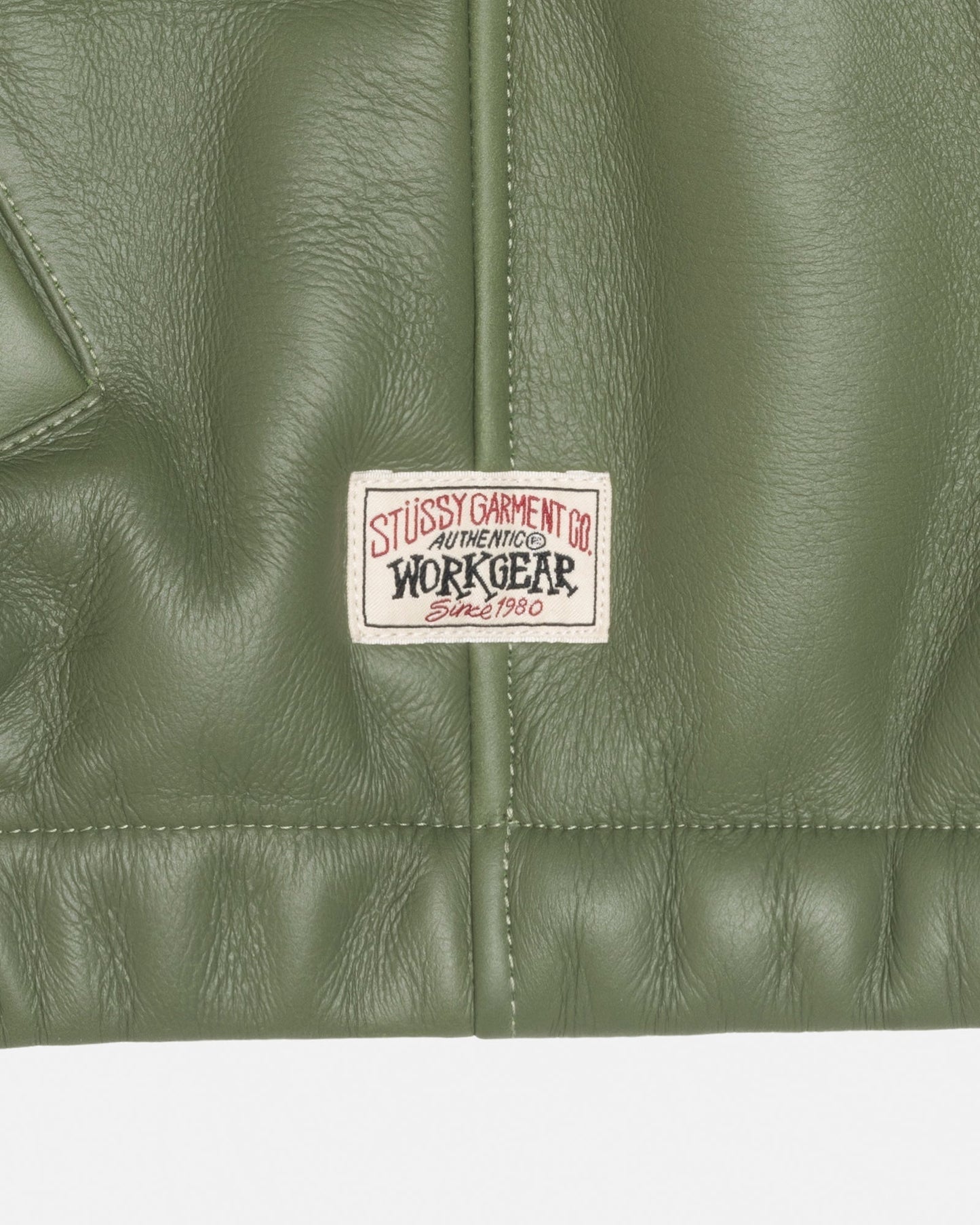 VESTE DE TRAVAIL EN PEAU LAINE MOUTON 