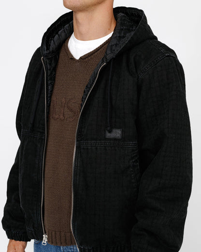 VESTE DE TRAVAIL TOILE AIGUILLETÉE 