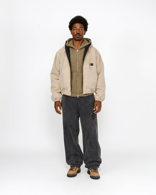 VESTE DE TRAVAIL TOILE AIGUILLETÉE 