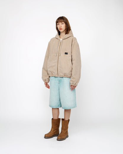 VESTE DE TRAVAIL TOILE AIGUILLETÉE 