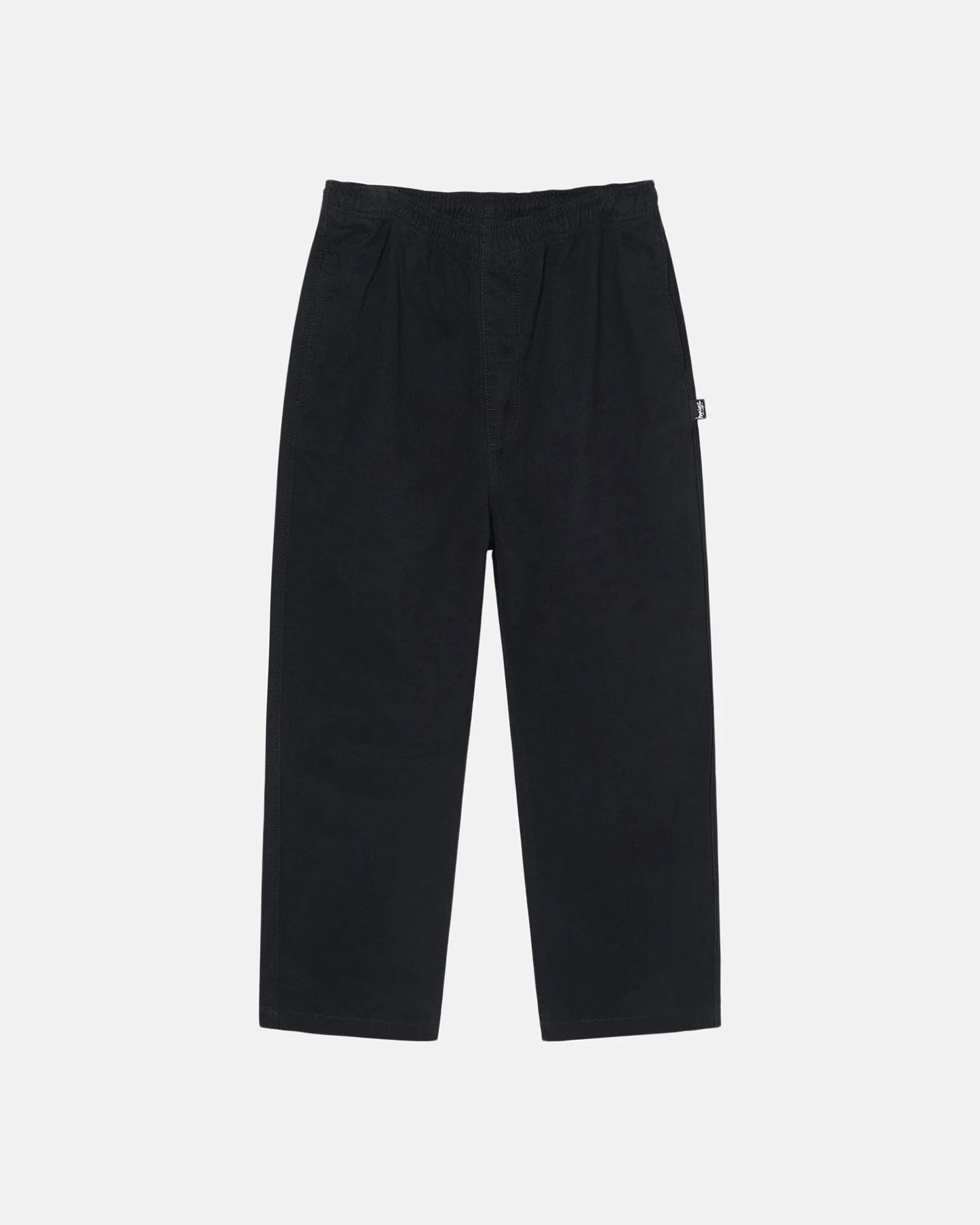 PANTALON DE PLAGE EN COTON BROSSÉ 