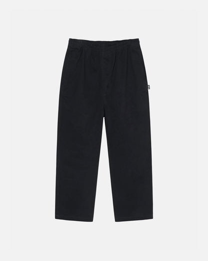 PANTALON DE PLAGE EN COTON BROSSÉ 