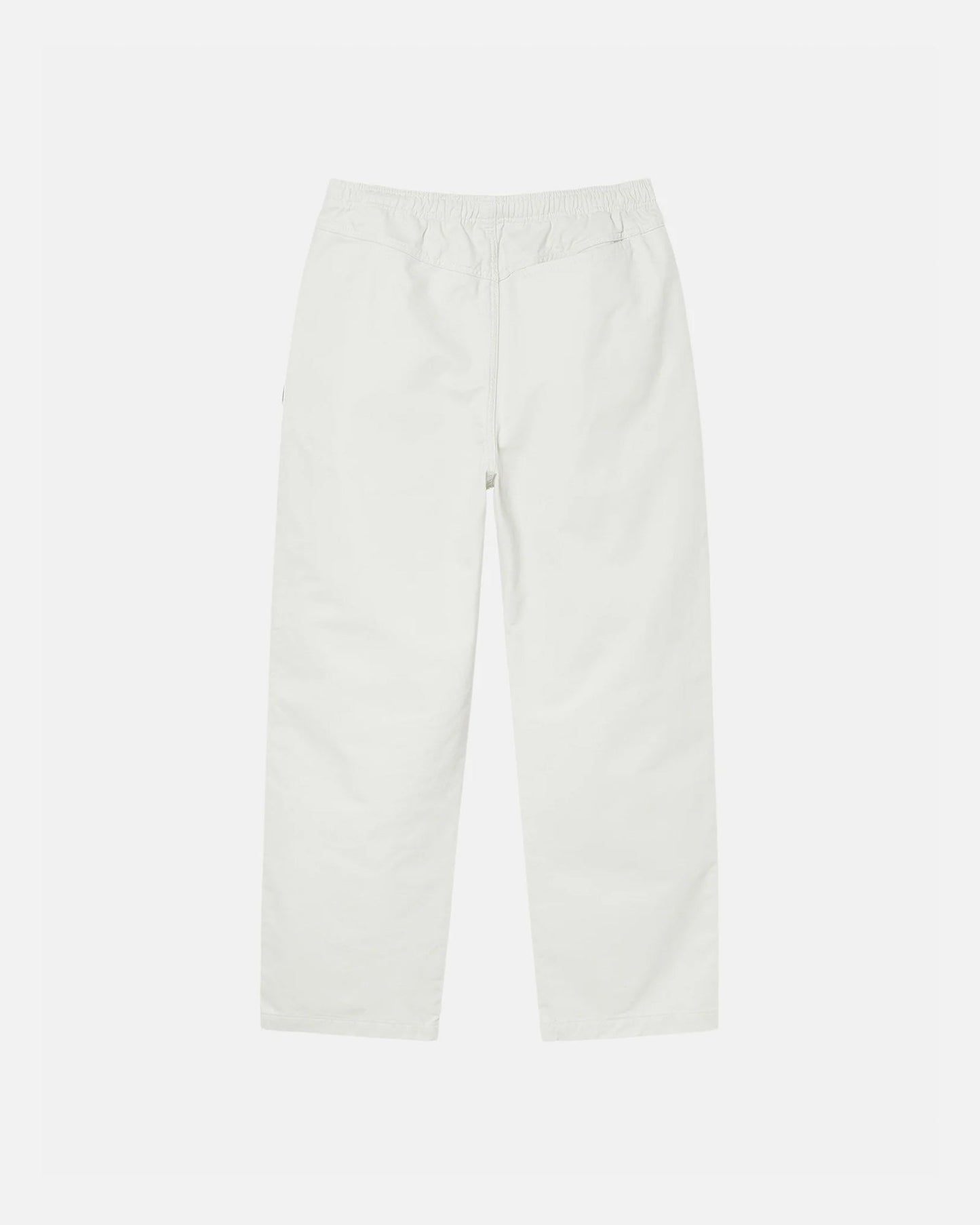 PANTALON DE PLAGE EN COTON BROSSÉ 