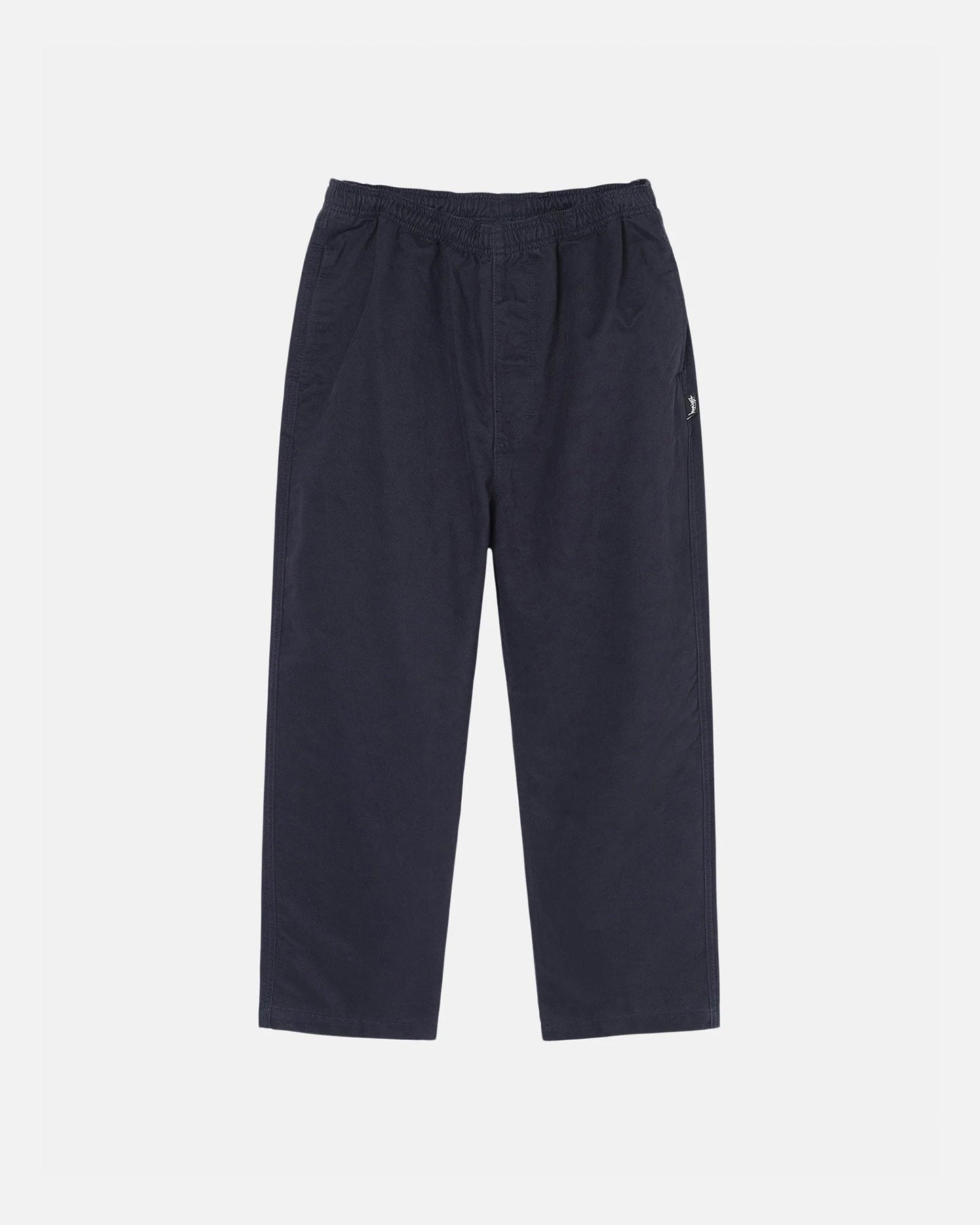 PANTALON DE PLAGE EN COTON BROSSÉ 