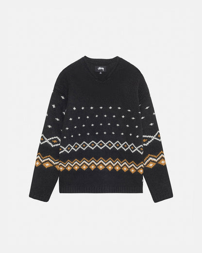 ROLL NECK FAIRISLE SWEATER