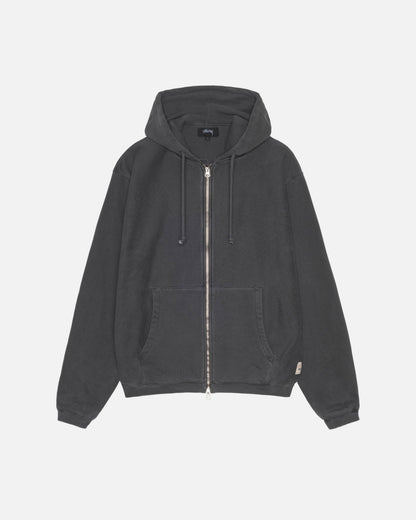 Kapuzenpullover mit Reißverschluss und Waffelfutter 