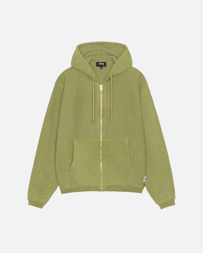 Kapuzenpullover mit Reißverschluss und Waffelfutter 