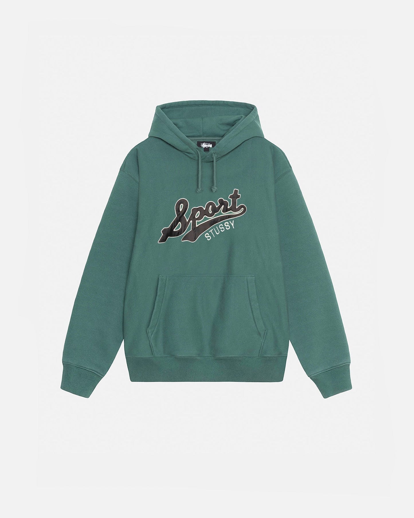 SATIN PATCH HOODIE