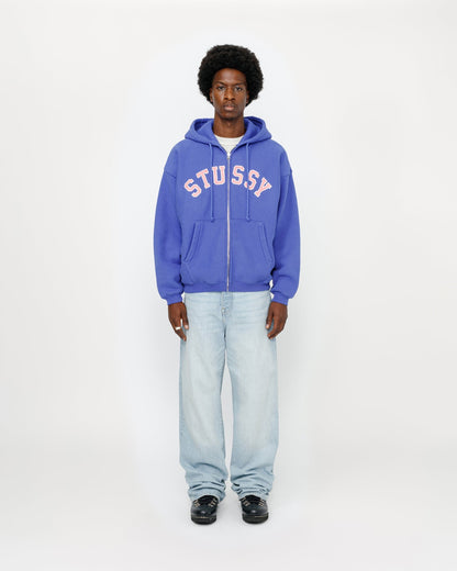 FADED GRAPHIC ZIP HOODIE