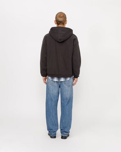 FADED GRAPHIC ZIP HOODIE