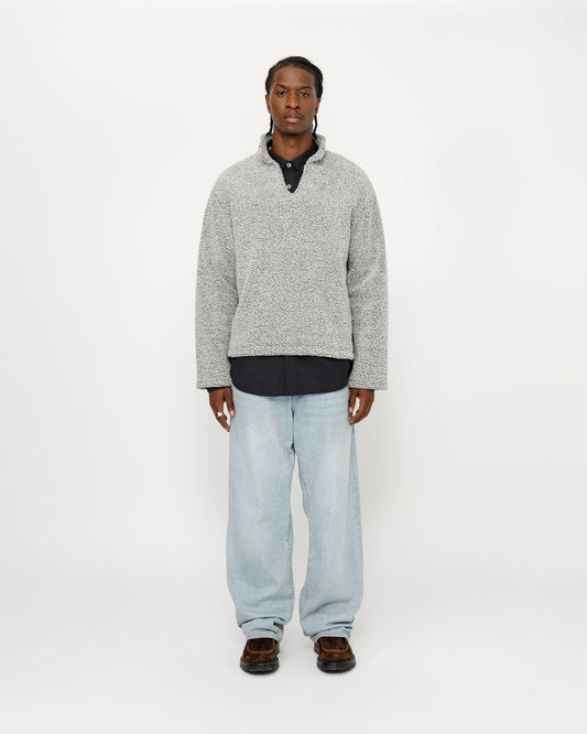 PULL SHERPA EN MÉLANGE DE LAINE 