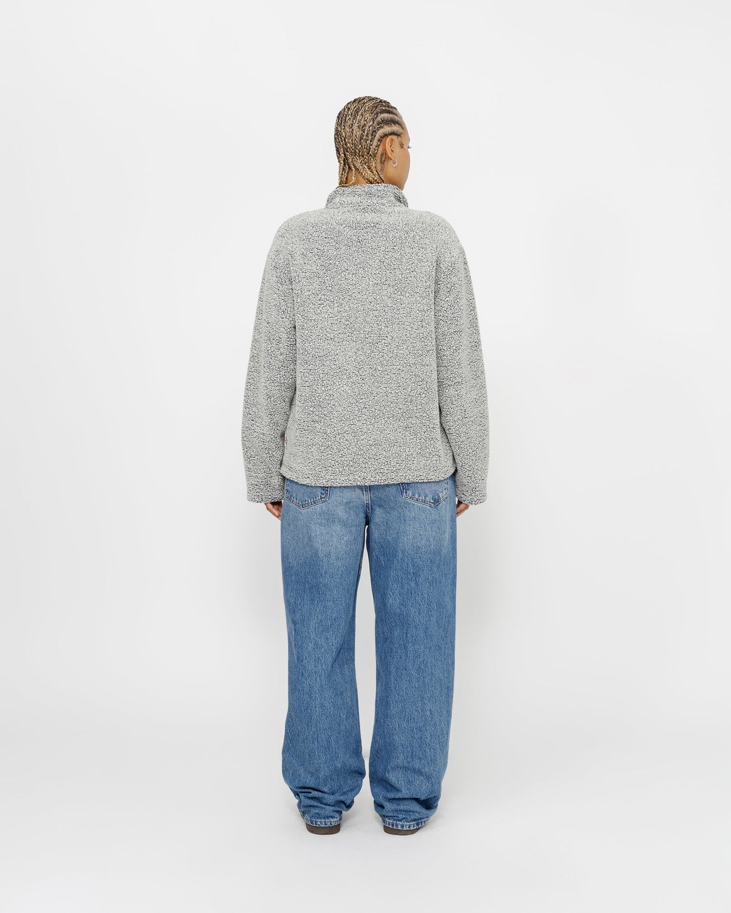 PULL SHERPA EN MÉLANGE DE LAINE 