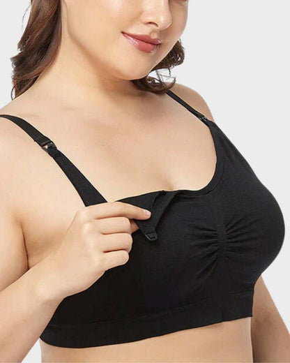 Soutien-gorge d'allaitement amovible à couverture complète confortable