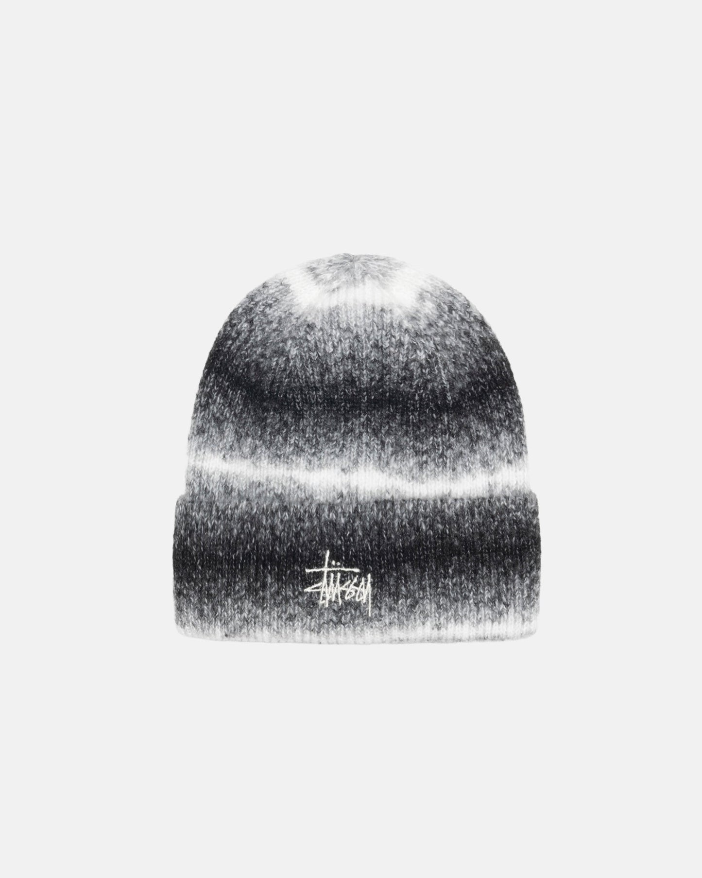 BONNET À MANCHETTE EN TRICOT À RAYURES 