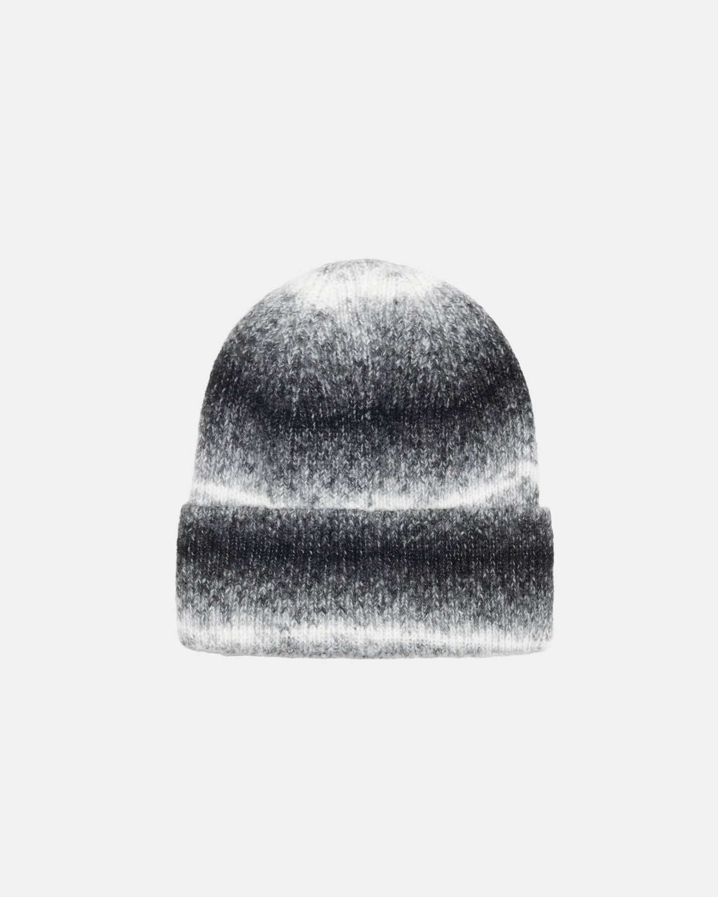 BONNET À MANCHETTE EN TRICOT À RAYURES 