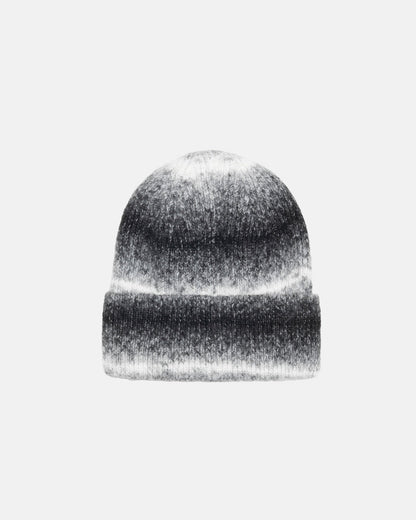 BONNET À MANCHETTE EN TRICOT À RAYURES 