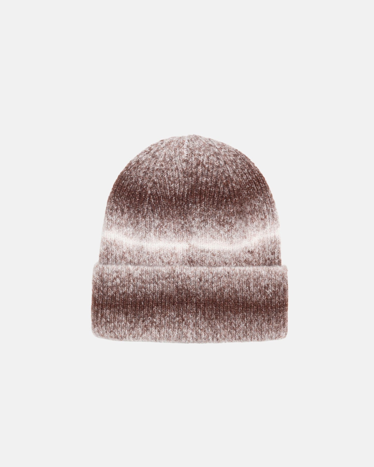BONNET À MANCHETTE EN TRICOT À RAYURES 