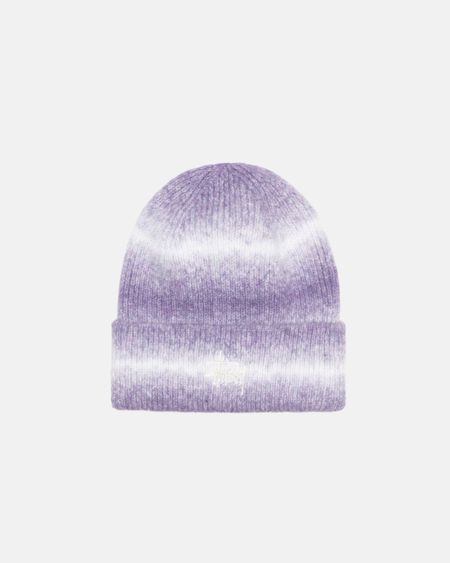 BONNET À MANCHETTE EN TRICOT À RAYURES 