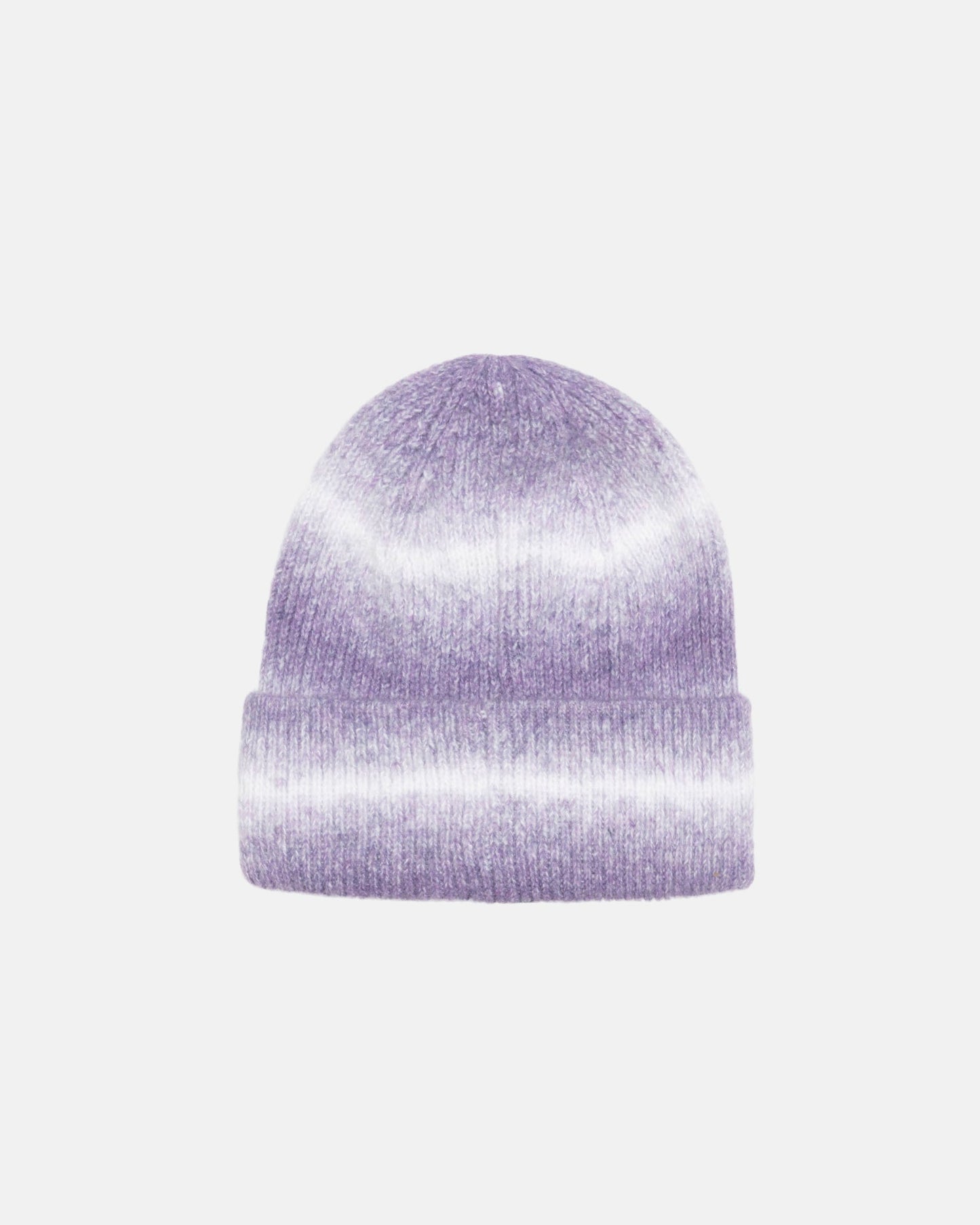 BONNET À MANCHETTE EN TRICOT À RAYURES 