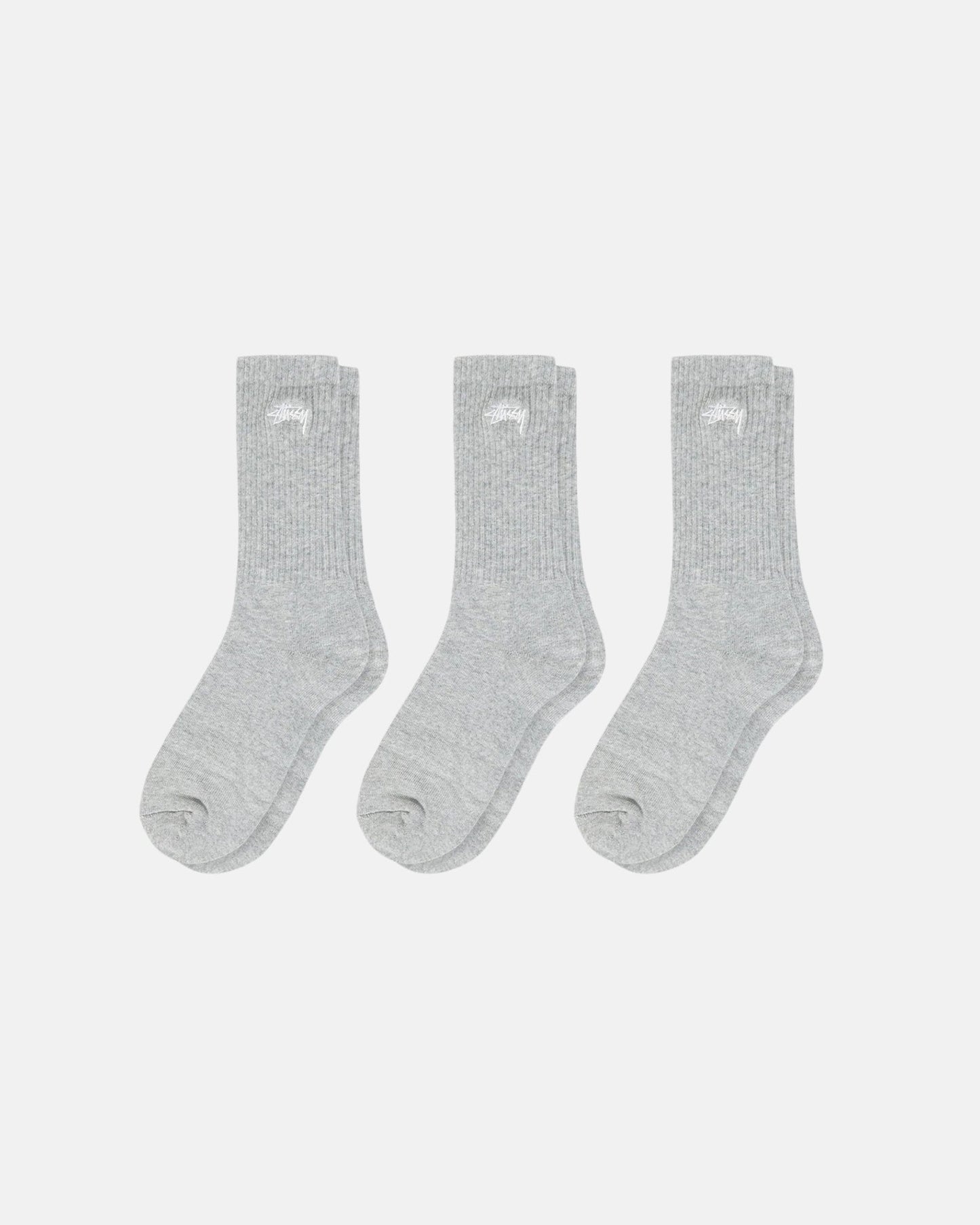STOCK CREW SOCKS 3 PACK
