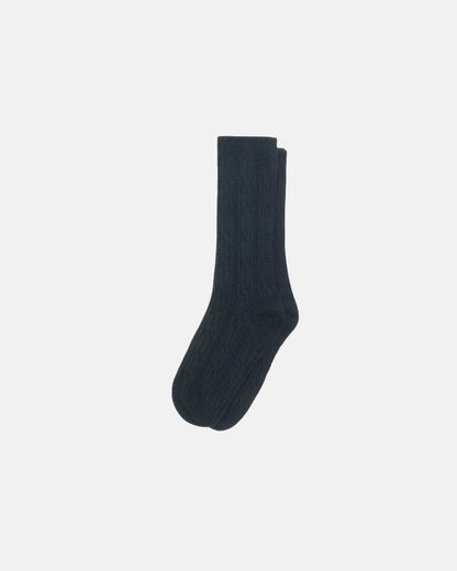 CHAUSSETTES ROBE EN MAILLE TORSADES 